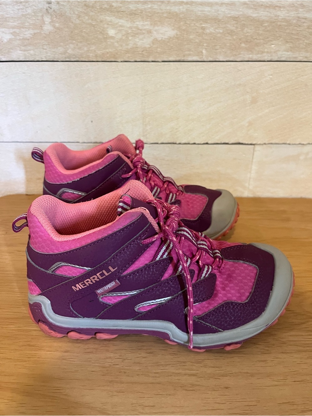 Merrell Chameleon 7 Access Mid Waterproof Hiking Boots - Picture 2 of 9